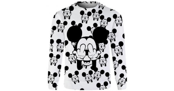 Louis Vuitton Mickey Mouse Lips 3D Ugly Sweater - USALast