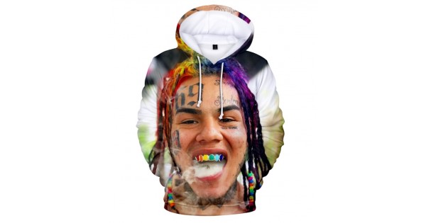 TEKASHI69 6IX9INE RAPPER PULLOVER HOODIE - by www.wesellanything.co
