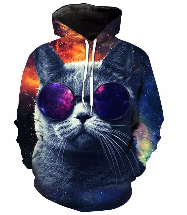 SWAG CAT - 3D HOODIE - by www.wesellanything.co